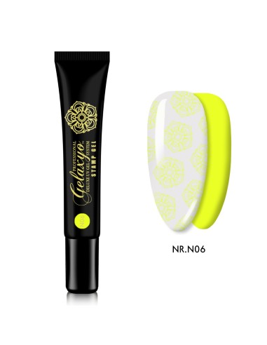 GELAXYO STAMP GEL N06 YELLOW NEON