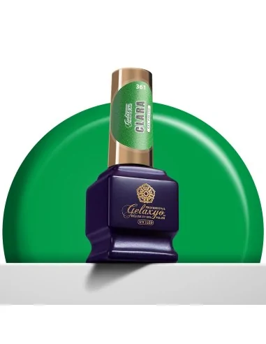 Oja Semipermanenta Gel Polish Verde Gelaxyo Clara 361 - 7 ml