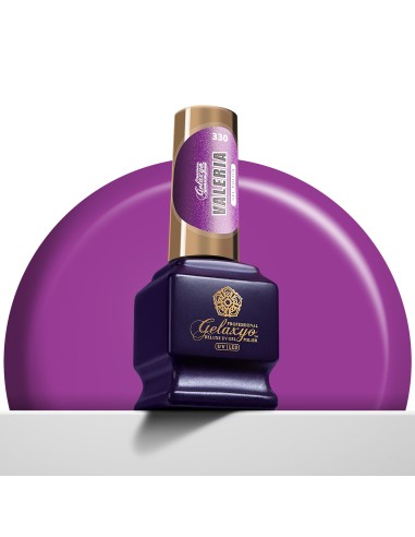 Oja Semipermanenta Gel Polish Violet Gelaxyo Valeria 330 - 7 ml